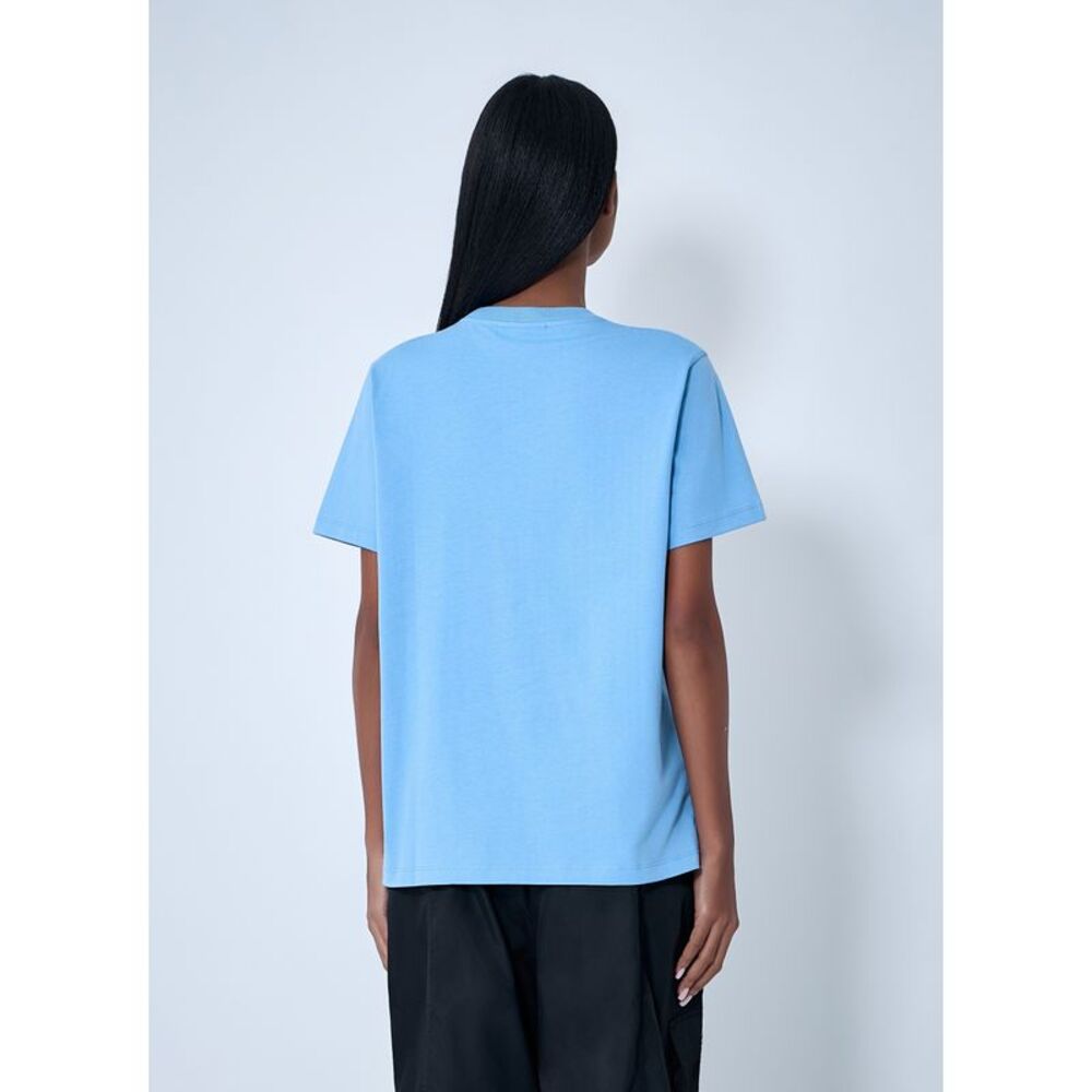 Ganni Women Logo Motif T-Shirt - Picture 4 of 6